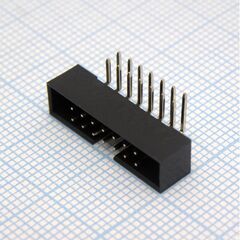 KLS1-202B-14-R-B, idc разъем, вилка на плату