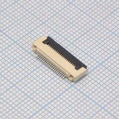 KLS1-242G-2.0-20-T, разъем для плоского шлейфа