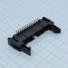 DS1011-26RBSiB7-B, вилка на плату, угловой монтаж 26pin(2х13), шаг 2.54мм
