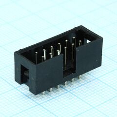 DS1013-12SSIB1-B-0, idc разъем, вилка на плату прямая двухрядная 12pin(2x6)., шаг 2.54мм