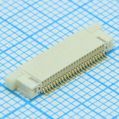 2-1734839-4, соединитель fpc 24 контакта шаг 0.5мм угловой smd лента на катушке
