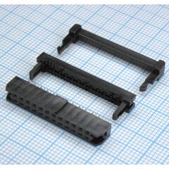 IDC2-24F, idc разъем, на шлейф, гнездо
