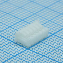 DS1020-03-06FV, разъем провод-плата smd без фланца обжимной 6 контактов шаг 1.25мм