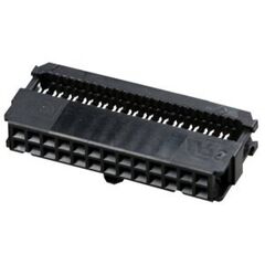 1658621-6, разъем idc типа провод-плата, серия amp-latch novo, 26 контакт(-ов), гнездо, 2.54 мм, idc / idt