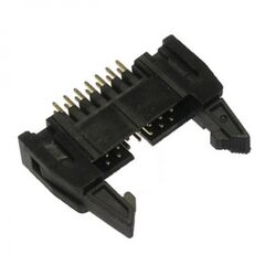 SCM-14 / IDCC-14MS, вилка на плату, вертикальный монтаж 14pin(2х7), шаг 2.54мм