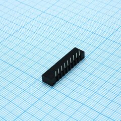 DS1020-09RT1D, fpc разъем для шлейфа на плату угловой 9pin, шаг 2.54мм