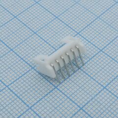 S6B-PH-K-S (LF)(SN), conn shrouded header hdr 6 pos 2mm solder ra thru-hole box