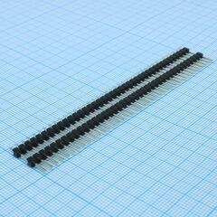 L-KLS1-218-1-40-S-3X6X19, разъем прямоугольный 1х40 контактов шаг 2.54мм
