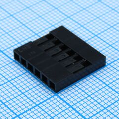 L-KLS1-540A-1X06-H, розетка на кабель 1х6 контактов шаг 2,54мм