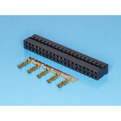 BLD2-40, разъем 2х20 гнездо на кабель, шаг 2мм