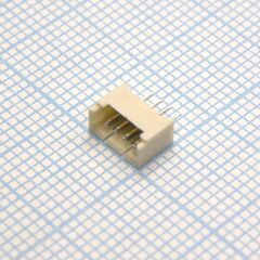 KLS1-XL1-1.25-04-S, разъем 1,25мм вилка на плату