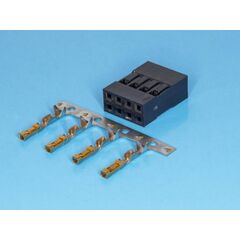 BLD-8, разъем 2х4 гнездо на кабель