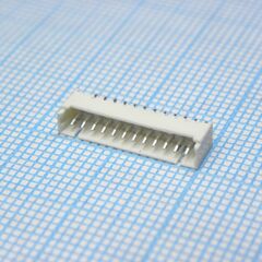DS1020-03-12MVVT1A, разъем fh12m, вилка на плату для монтажа в отверстия 12pin, шаг 1.25мм