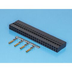 BLD-48, разъем 2х24 гнездо на кабель