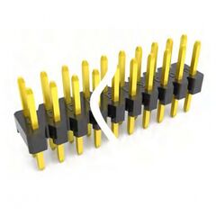 DS1021-2X8SF11, pld разъем, вилка на плату двухрядная прямая 16pin(2x8), шаг 2.54мм
