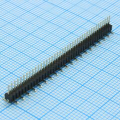 DS1031-03-1X40P8BS311-3A, однорядный штыревой соединитель на плату 40 pin smd монтаж