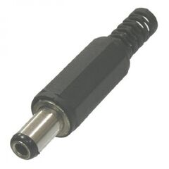 SZC-0028A / 5.5*2.1, разъем питания штыревой 5.5х2.1 мм на кабель