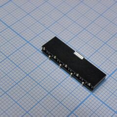 PBS-09 smd, гнездо на плату smd (шаг 2.54 мм) 9 контактов