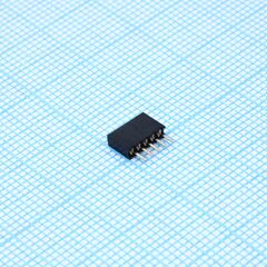 DS1065-01-1X5S8BV, разъем штыревой 1х5 контактов, шаг 1.27мм, высота 4.40мм