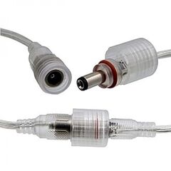 WATERPROOF PAIR DC5.5MM, разъем герметичный waterproof pair dc5.5 мм, 2 контакта