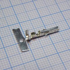 39000038, контакт, mini-fit® jr.™, серия 5556, гнездо, обжим, 18-24awg лента
