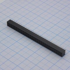 DS1026-05-2X30S8BV, гнездо на плату 2x30 конт., шаг 2.00мм, высота 4.3мм, позолоч