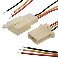 1008 AWG24 3X2.8 5MM L=300MM RBY, комплект межплатного кабеля питания, серия 1008, awg24, 3x2,85 мм, 0.3 м, rby