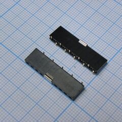 PBS-10 smd, гнездо на плату smd (шаг 2.54 мм) 10 контактов
