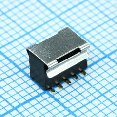 DS1065-05-2X05S8BSSR, розетка на плату 1.27мм 2х5 контактов для поверхностного монтажа