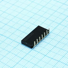 DS1024-1X7R0, гнездо на плату угловое 1x7 конт., шаг 2.54 мм., длина 8.5мм