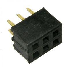 PBD2-6 (PBD2-2X3) 2.00 MM, гнездо для плат 2.00 мм pbd2-6 (pbd2-2x3) 2.00 мм, 6 контактов