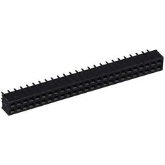 DS1026-05-2X25S8BV, гнездо на плату 2x25 конт., шаг 2.00мм, высота 4.3мм, позолоч