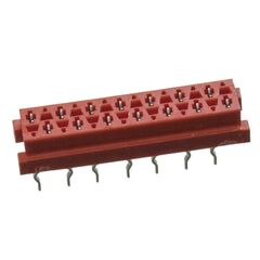 1-215079-4, разъем micro-match-14 розетка на плату прямая 1.27мм