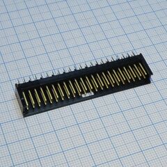 280388-2, conn wire to board hdr 44 pos 2.54mm solder st thru-hole