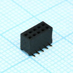 DS1065-05-2X5S8BSXB, гнездо на плату 2х5 контактов, шаг 1.27мм, smt, высота 4.40мм
