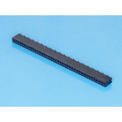 PBS1.27-40A/BS, разъем 1х40 гнездо, поверхностный монтаж, шаг 1,27мм