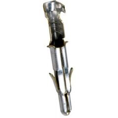350690-1, контакт, серия universal mate-n-lok, штырь, обжим, 24 awg