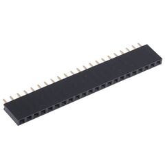 DS1023-1X22S21, гнездо на плату 1х22 конт., шаг 2.54мм, высота 8.5мм
