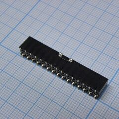 PBD-30 (2X15) smd, гнездо на плату 2.54мм