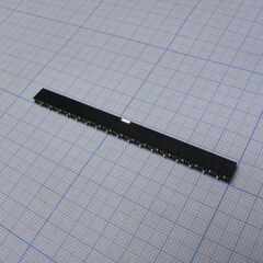 PBS-35 smd, гнездо на плату smd (шаг 2.54 мм) 35 контактов