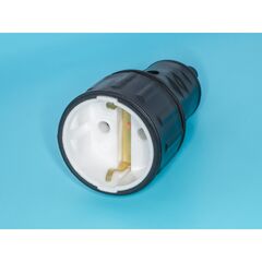 AC-1112, разъем 220в гнездо на кабель с заземляющим контактом, 16а
