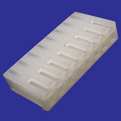 PHU-08 PITCH 3.96 MM + TERMINALS, разъем питания 8 контактов, гнездо на кабель, шаг 3,96мм