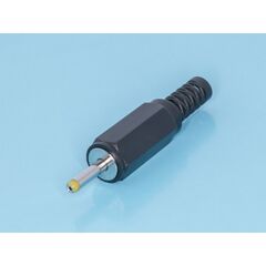 DJK-11E, разъем питания штыревой 0,7х2,35мм, гнездо на кабель c амортизатором