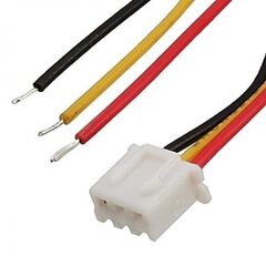 1007 AWG26 2.54MM C3-03 RYB, межплатный кабель питания серия 1007, awg26, разъем c3-03 2.54 мм, длина 30см