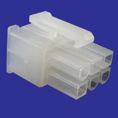 MF-2X3F+TERMINAL, разъем питания mini-fit 6 контактов, гнездо на кабель, шаг 4,2мм