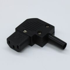 L-KLS1-ASS-203-F, разъем 220в розетка на кабель, прямой угол, 10a