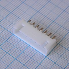 DS1069-7MVW6X, серия xh. корпус разъема - вилка на плату 7 контактов, шаг 2.5мм