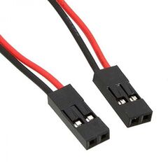 BLS-2 *2 AWG26 0.3M, межплатный кабель питания на разъемах bls-2 с двух сторон, с проводом awg26, длина 0.3 м