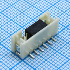 MW-6MS PAD+REEL W2103-06PSATQWR, вилка на плату 6 pin шаг 2,0мм smd
