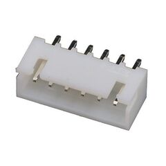 DS1069-6MVW6X, серия xh. корпус разъема - вилка на плату 6 контактов, шаг 2.5мм